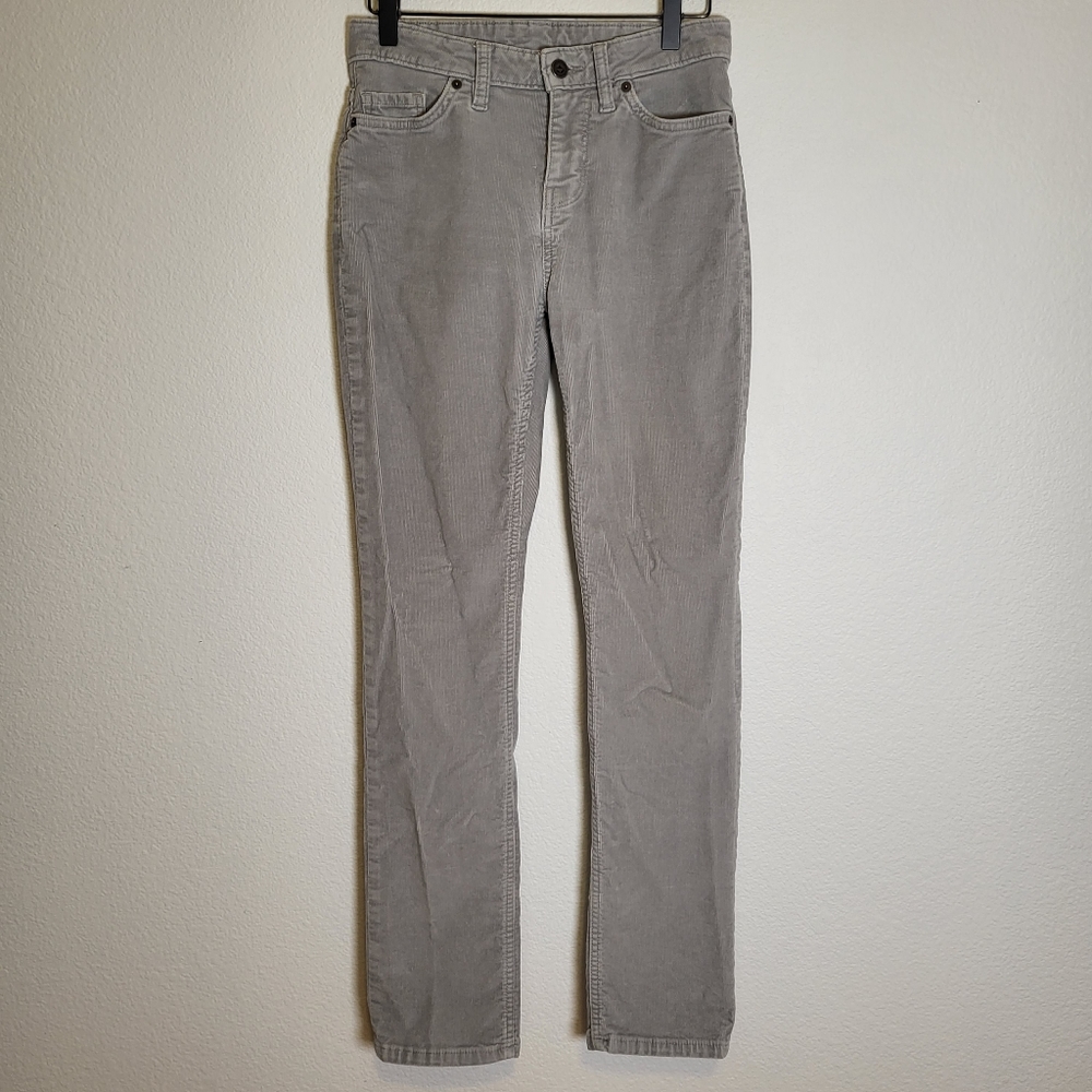 Patagonia Work Wear Grey Organic Cotton Corduroy Pants size 26(2)